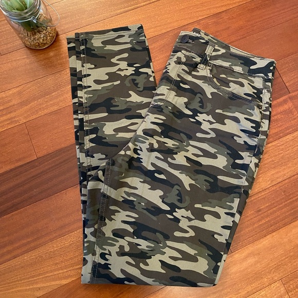 NOBO High Rise Skinny Camouflage Pants - Size 15 - Picture 2 of 10